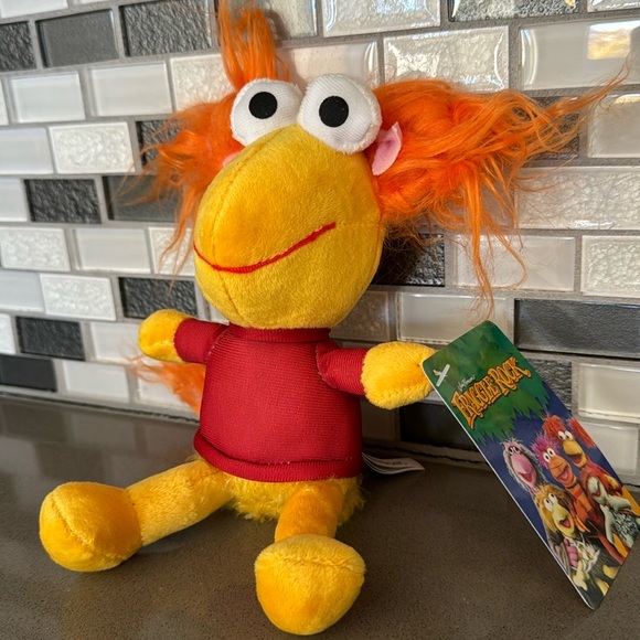 Fraggle Rock RED Plush / The Jim Henson Company 8โ Officially Licensed BRAND NEW - Picture 3 of 12